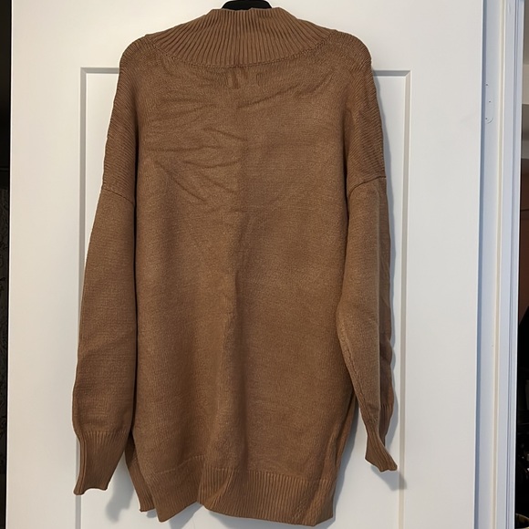Brown long sweater - Picture 4 of 4